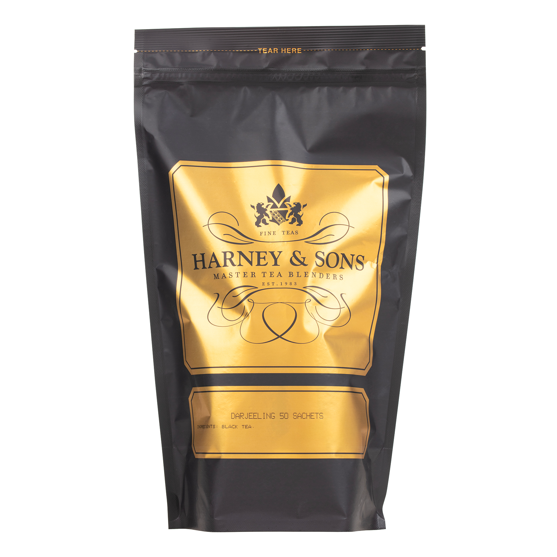 Darjeeling, black tea - Bag of 50 sachets - Harney and Sons