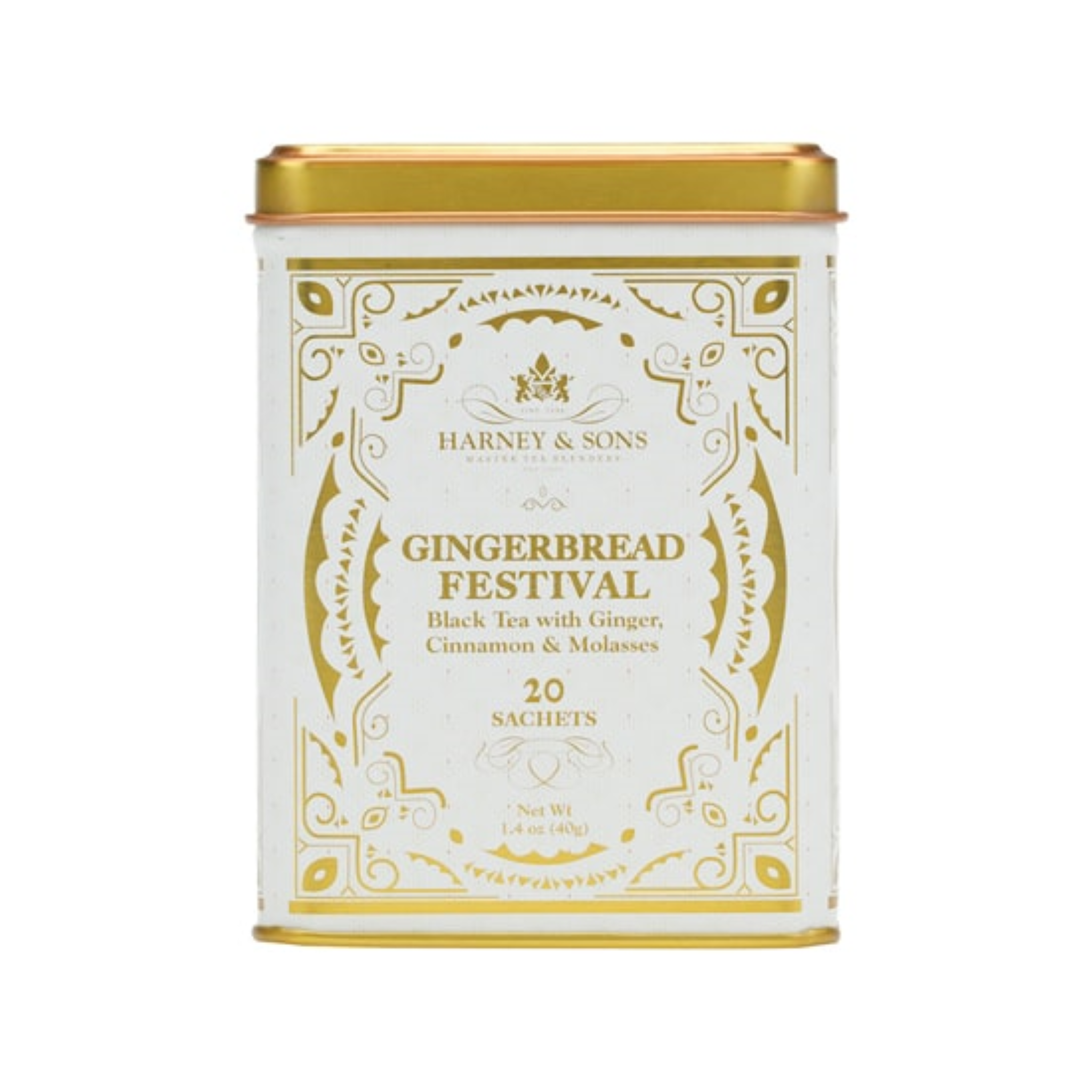 Gingerbread Festival - Tin of 20 Sachets