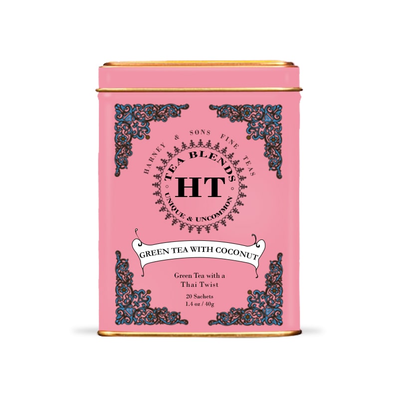 Green Tea with Coconut - Boite 20 Sachets