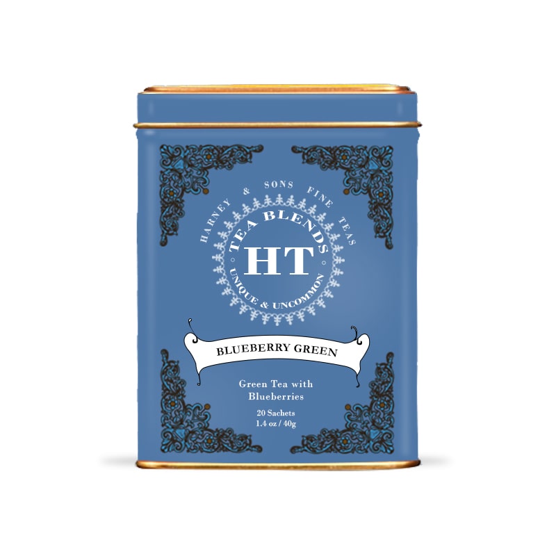Blueberry Green, HT Tin of 20 Sachets