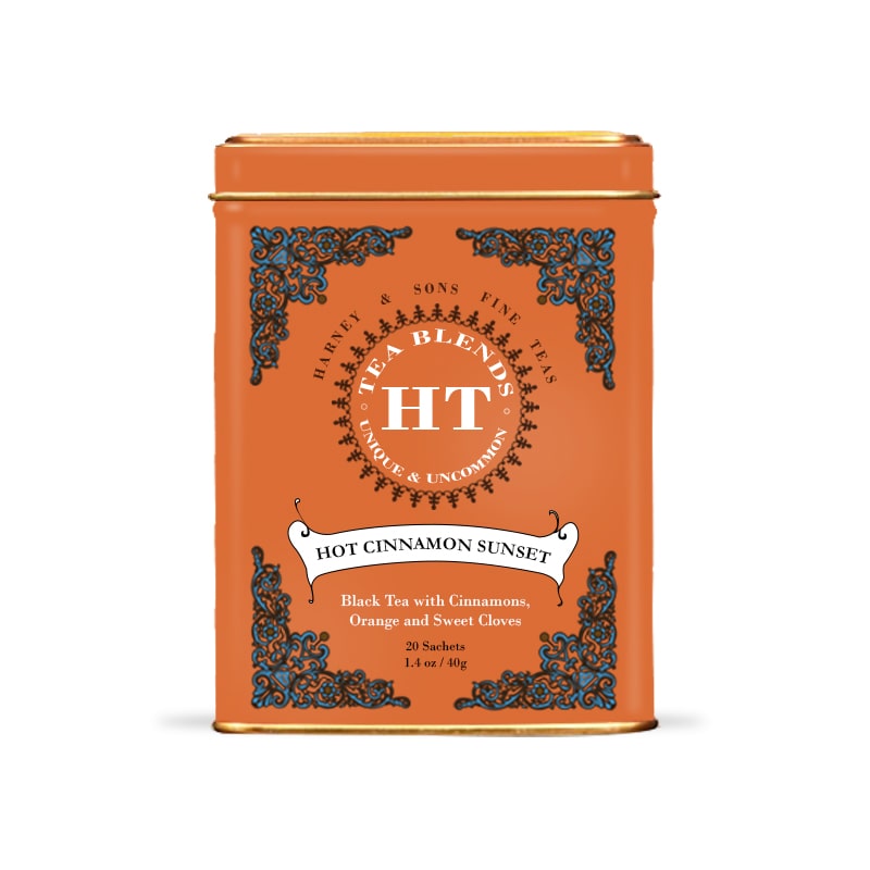 HT Hot Cinnamon Sunset, HT Tin of 20 Sachets