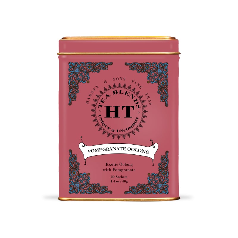 Pomegranate Oolong, HT Tin of 20 Sachets