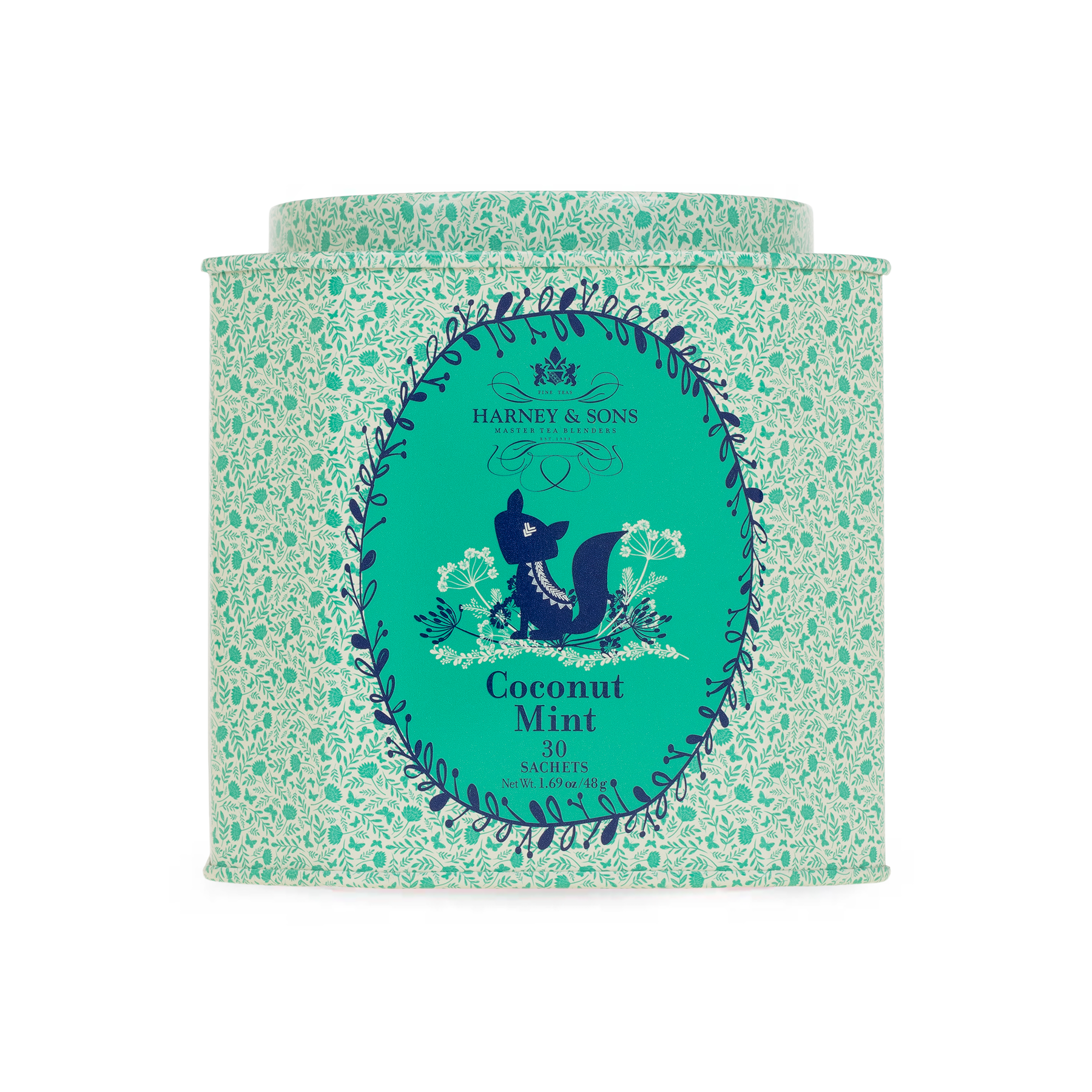Coconut Mint, Tin of 30 Sachets