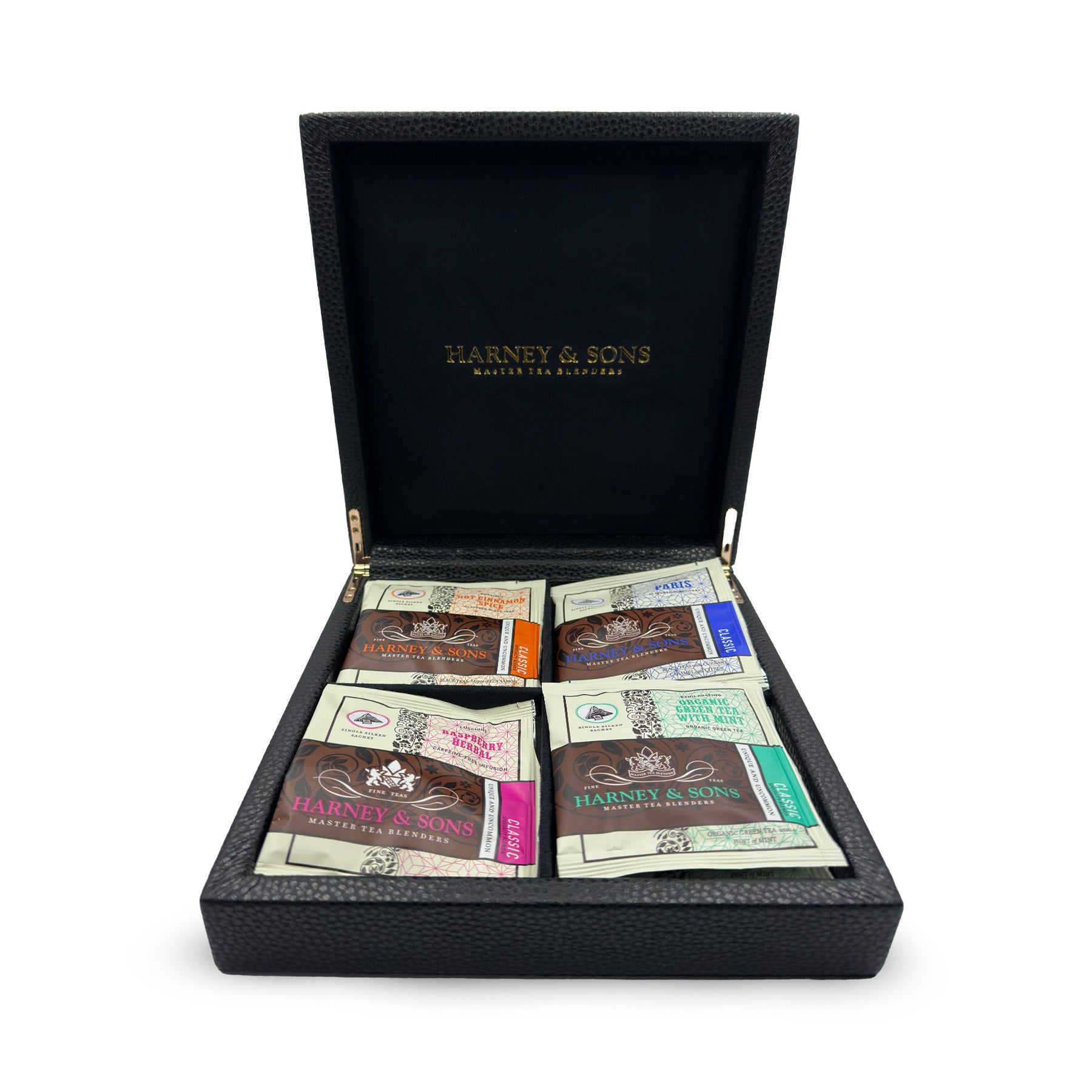 Deluxe Leather Tea Chest - Discover | 16 Premium Tea Sachets