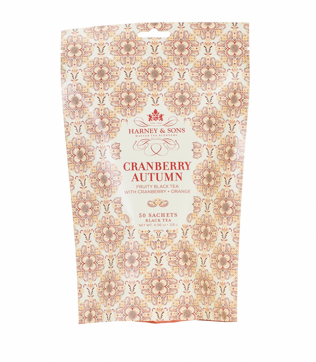 Cranberry Autumn, Bag of 50 Sachets - - Harney & Sons Fine Teas