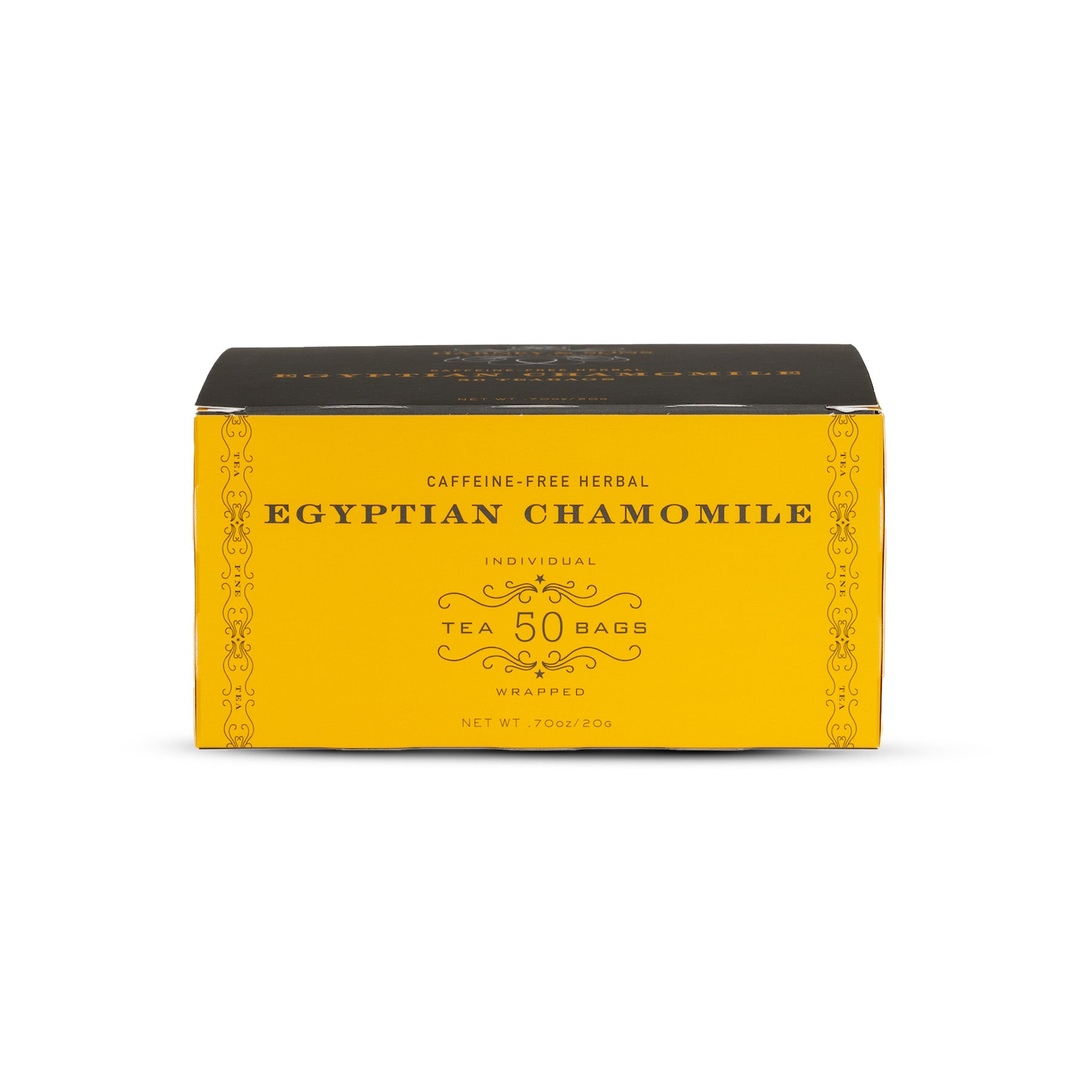 Egyptian Chamomile - Teabags 50 CT Foil Wrapped Teabags - Harney & Sons Fine Teas Europe