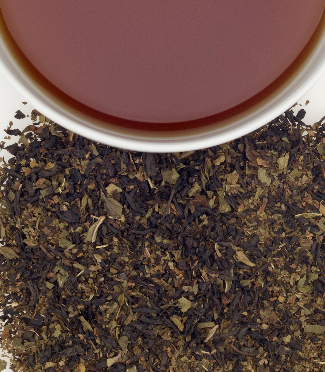 Black tea flavoured chocolate, with peppermint leaves - Chocolate Mint by Harney & Sons Fine Teas Europe