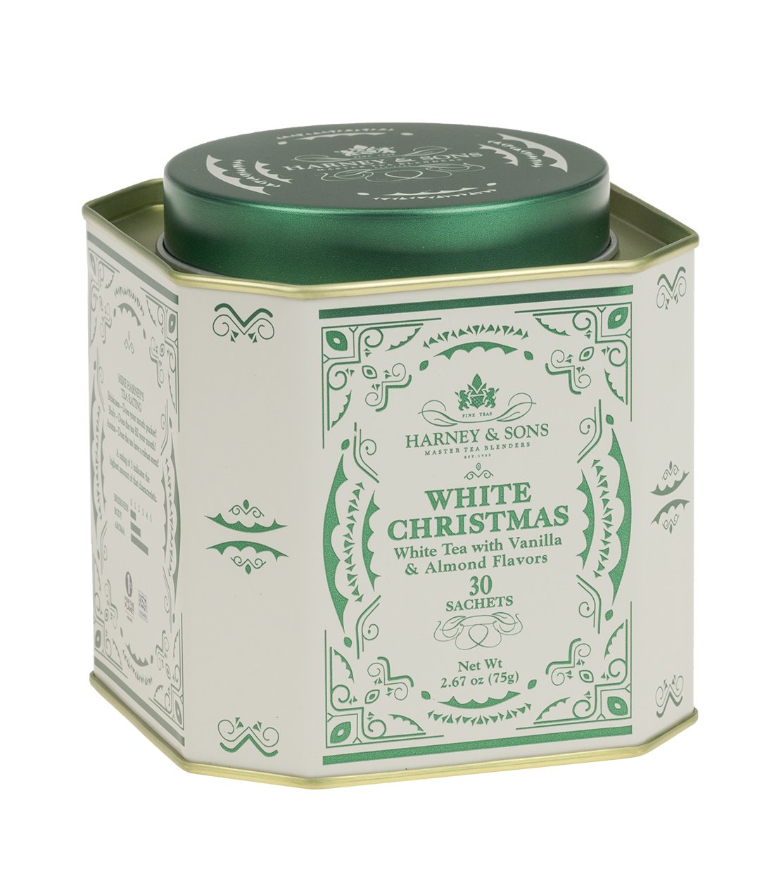 White Christmas, HRP Tin of 30 Sachets -   - Harney & Sons Fine Teas