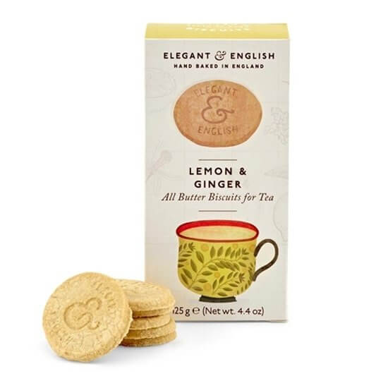 Lemon & Ginger Biscuits