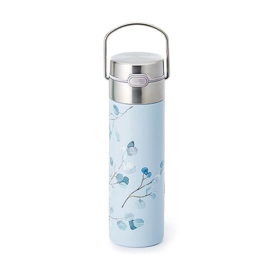 Stainless Steel Drinking Bottle Leeza® 'Eucalyptus'