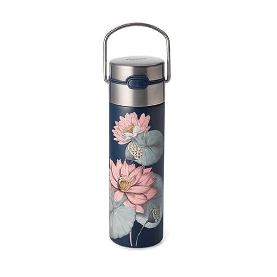 Stainless Steel Drinking Bottle Leeza® 'Padma'