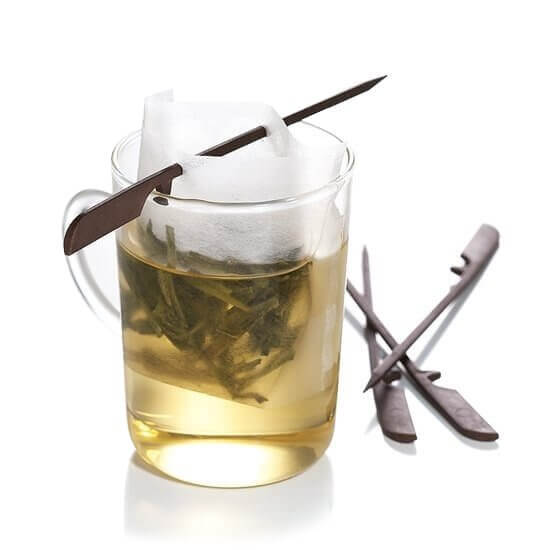 100 Tea Filters + 4 Sticks
