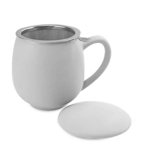 Herb Tea Mug 'Saara' | Matte Grey