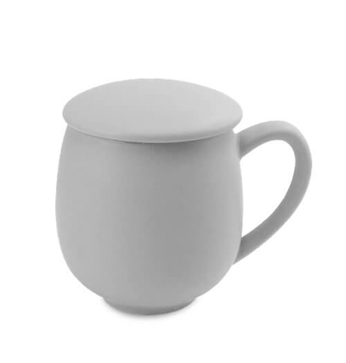 Herb tea mug Saara - Matte Grey
