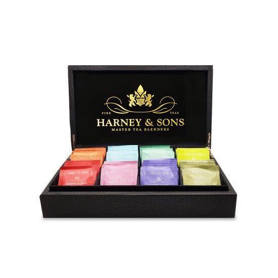 Coffret Cuir - 64 Sachets papier