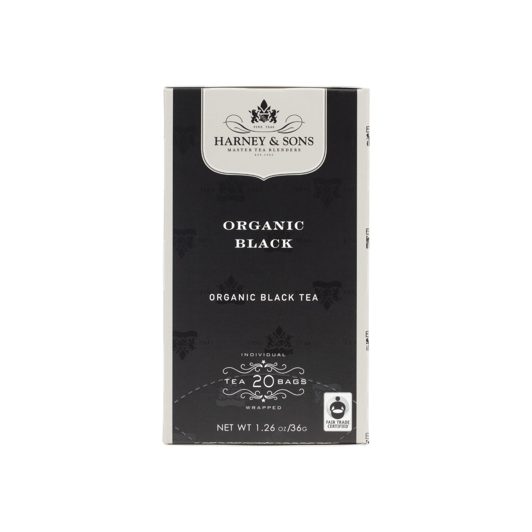 Organic Black, Box of 20 Premium Teabags