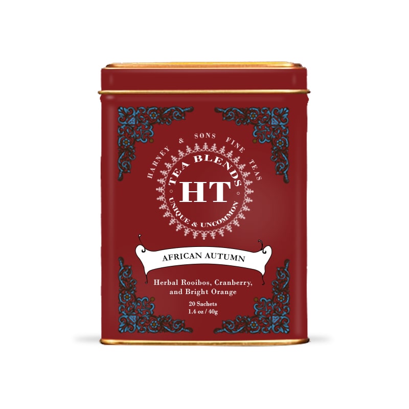 African Autumn | Tin of 20 Tea Sachets - Harney & Sons Europe