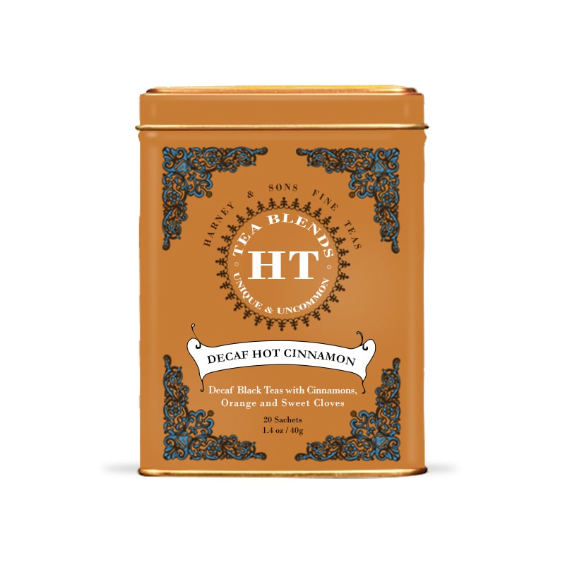Decaf Hot Cinnamon Spice, HT Tin of 20 Sachets