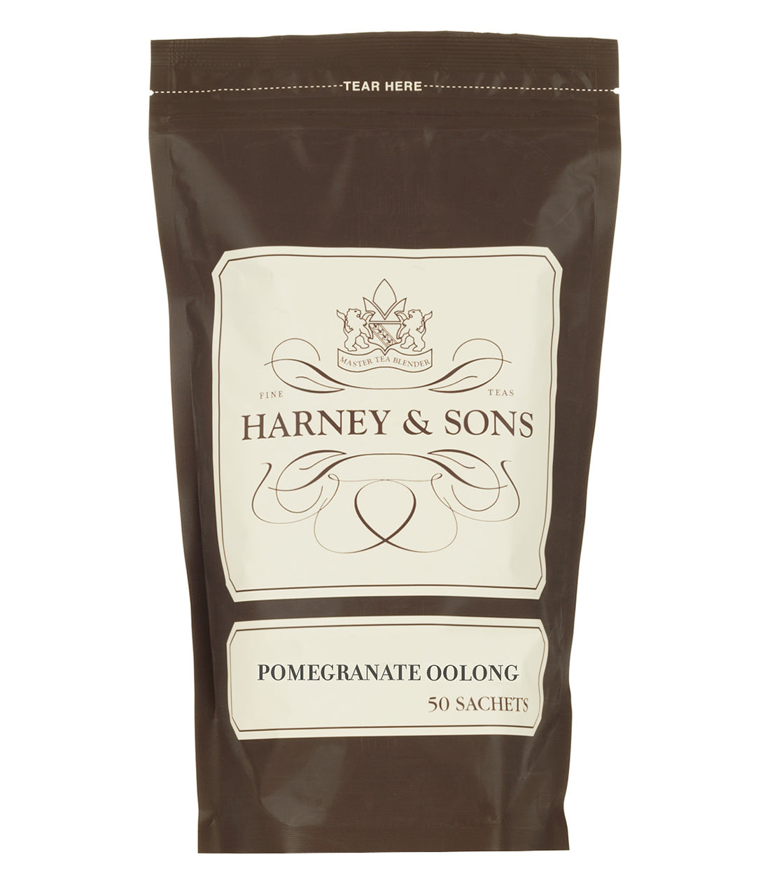 Oolong tea flavoured pomegranate - 50 sachet in bulk bag - Harney & Sons Europe