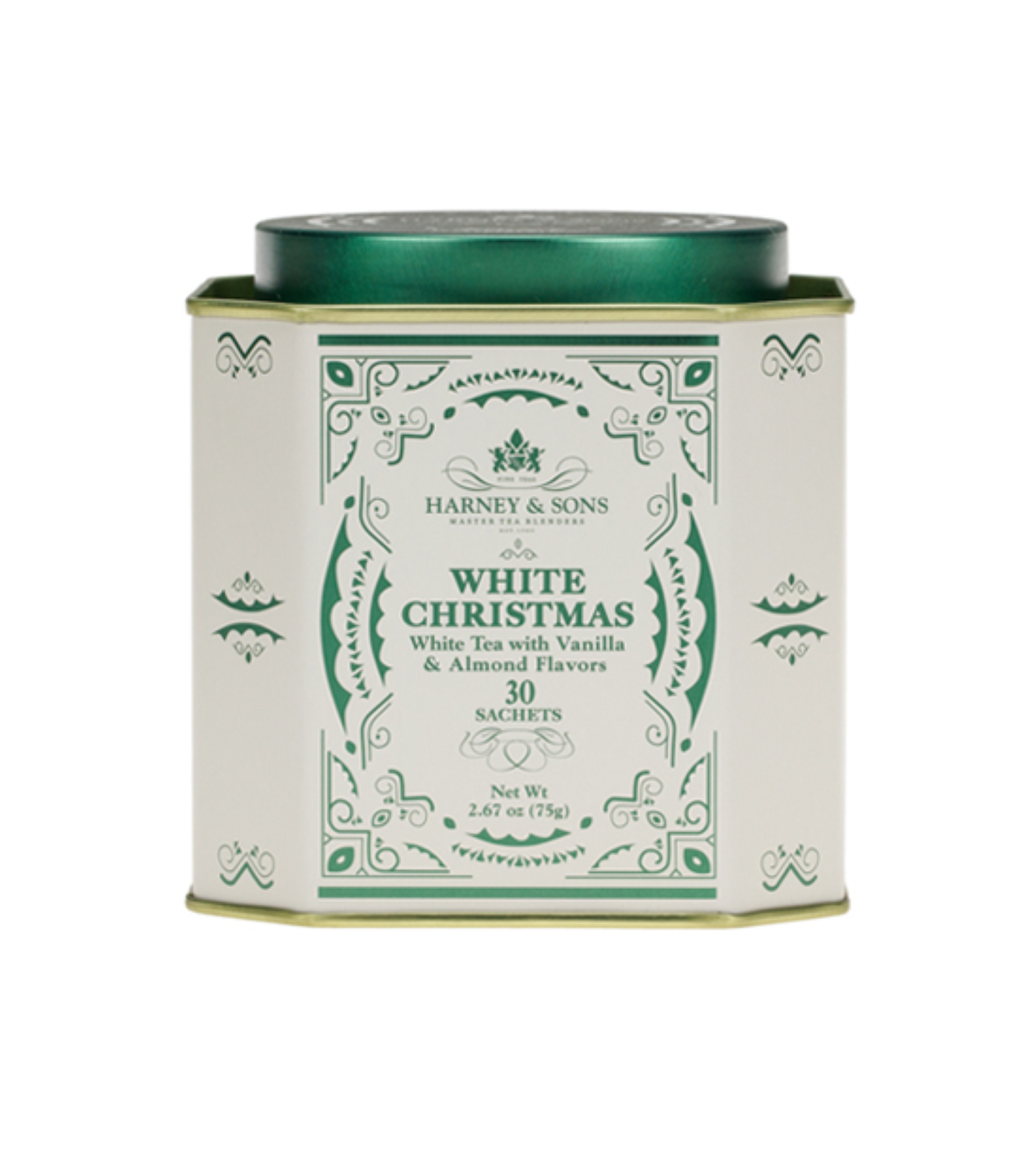 White Christmas, Tin of 30 Sachets