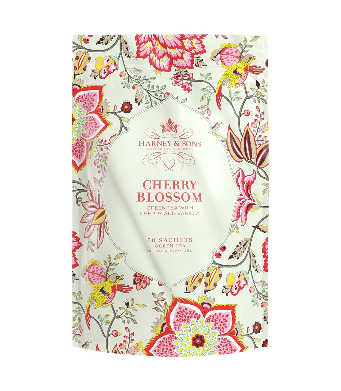 Cherry Blossom, Bag of 50 Sachets - Harney & Sons Fine Teas Europe