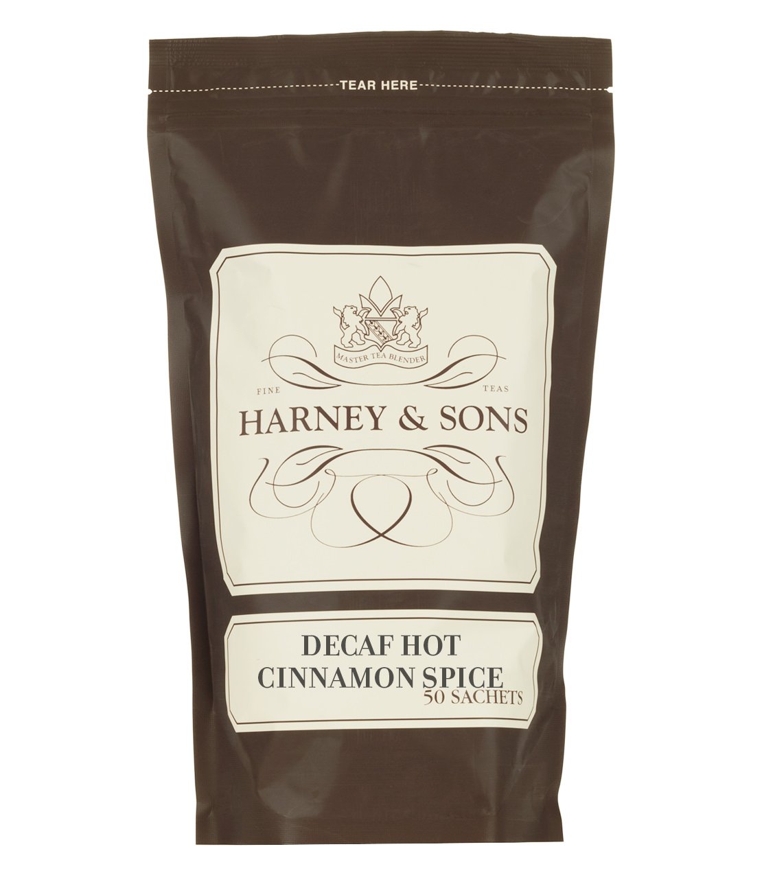 Decaf Hot Cinnamon - Bag of 50 Sachets - Harney & Sons Fine Teas Europe