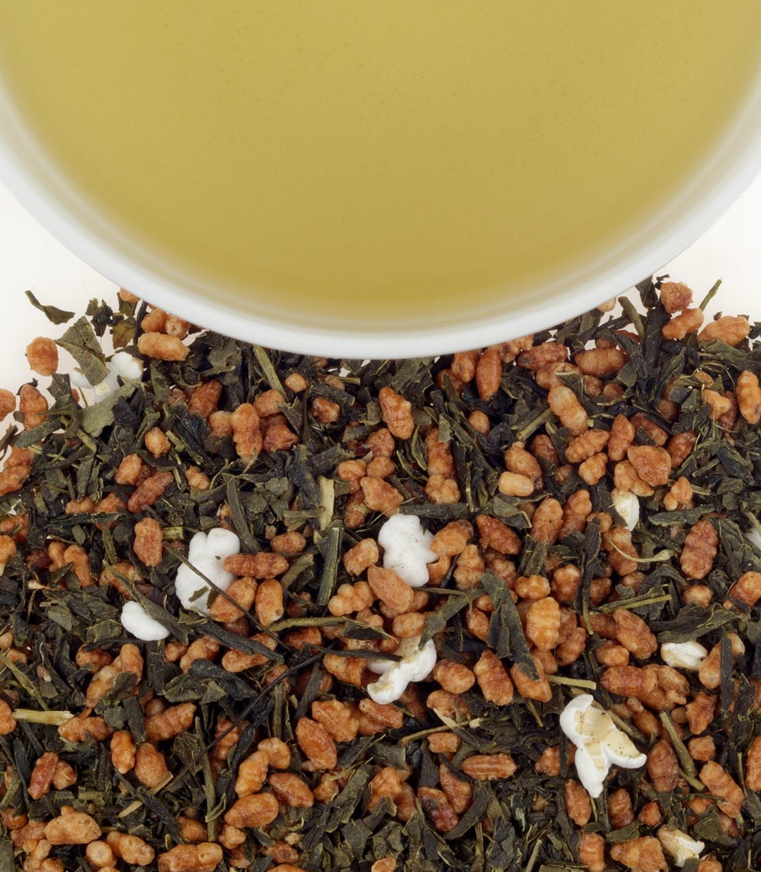 Genmaicha- Traditional Green tea from Japan - Japanese green tea with roasted rice kernels  - Harney & Sons Fine Teas Europe