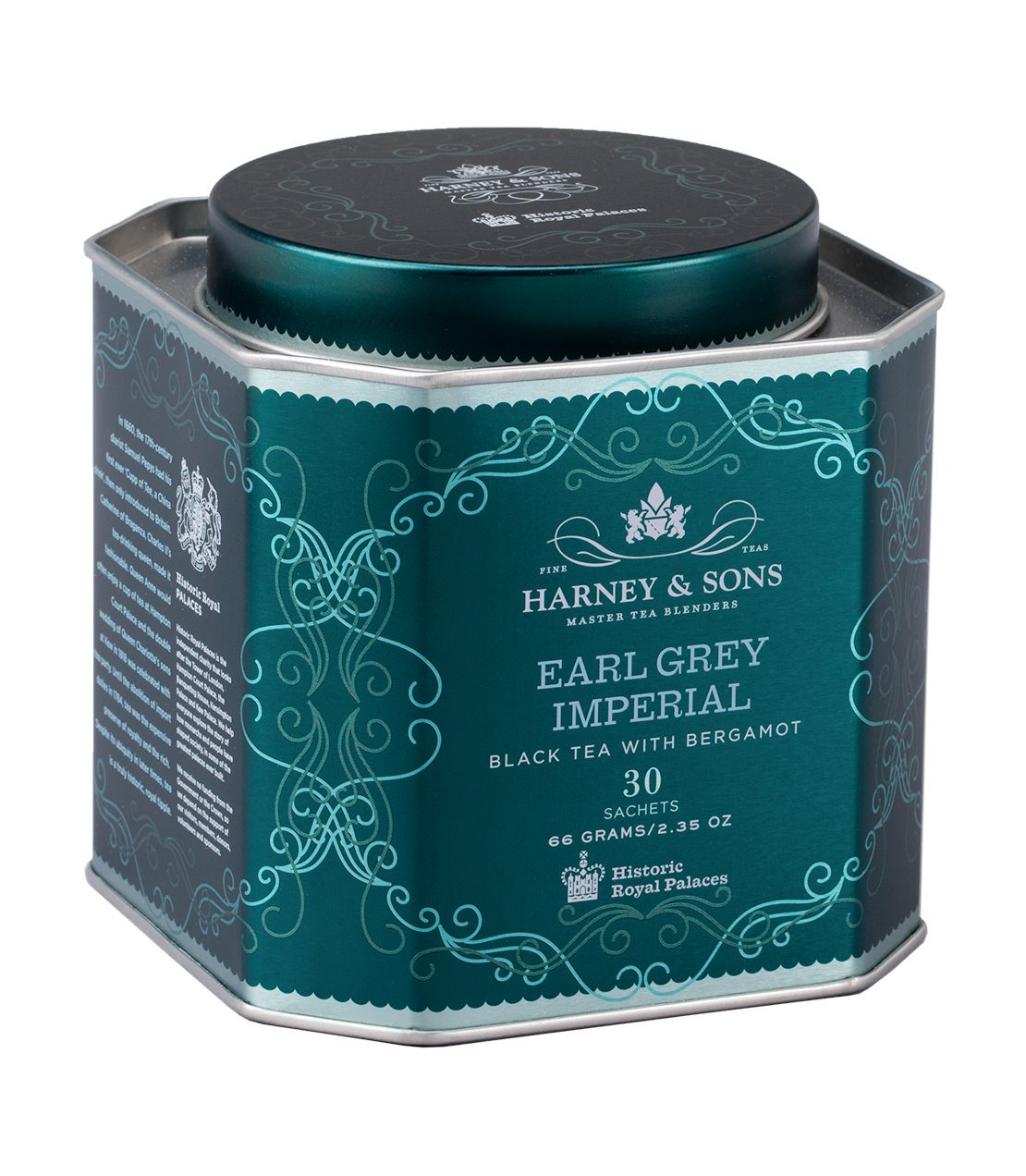 Earl Grey Imperial - Historic Royal Palaces Collection - Tin of 30 Sachets - Harney & Sons Fine Teas Europe