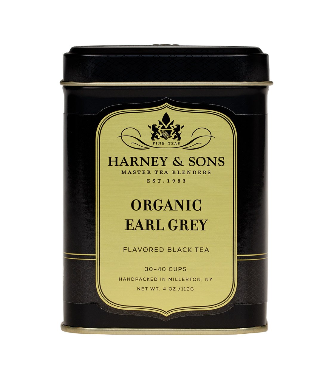 Organic Earl Grey - Loose 4 oz. Tin - Harney & Sons Fine Teas Europe